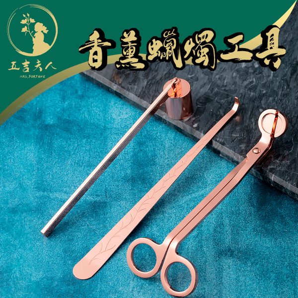 【現貨】香薰蠟燭工具組 不鏽鋼滅燭器 滅燭剪 滅燭罩 蠟燭鉤 熄滅噴濺防止 專業香氛配件 蠟燭護理套裝 創意禮物