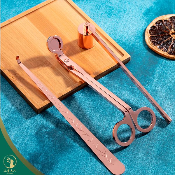 【現貨】香薰蠟燭工具組 不鏽鋼滅燭器 滅燭剪 滅燭罩 蠟燭鉤 熄滅噴濺防止 專業香氛配件 蠟燭護理套裝 創意禮物