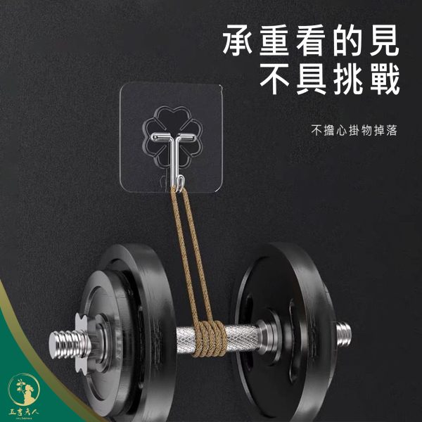 【現貨】免釘無痕掛勾 強力透明貼牆掛勾 180度旋轉雙掛鉤 廚房浴室門後壁掛 多功能重複使用不殘膠免釘強力黏貼掛鉤