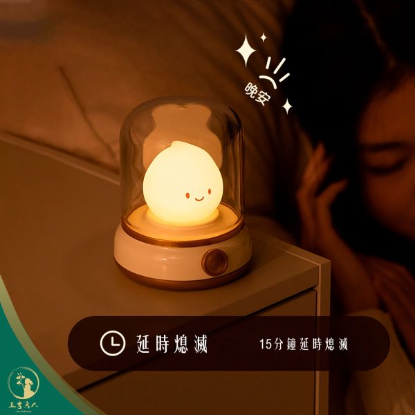 【現貨】復古油燈夜燈 無極調光氛圍燈 USB充電小夜燈 續航長達120小時 睡眠燈床頭燈 可愛療癒燈飾擺件
