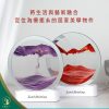 3D流沙畫小夜燈 旋轉流沙擺件 創意解壓台燈 藝術沙漏燈 臥室床頭燈 桌面裝飾 居家美學 舒壓療癒禮物 生日禮物 交換禮物 網紅同款 氛圍燈