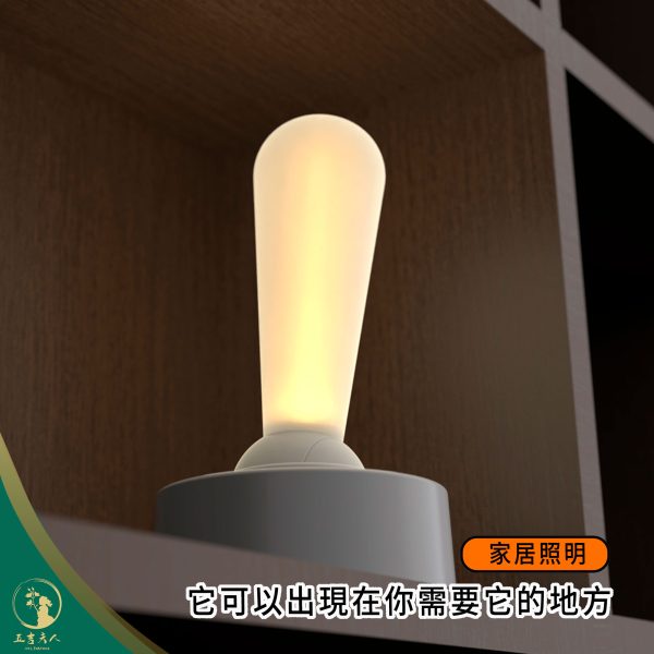 撥動燈 極簡歐風 掛擺兩用 創意撥動開關夜燈 小檯燈 氛圍燈 2W 臥室床頭燈 家用環境燈